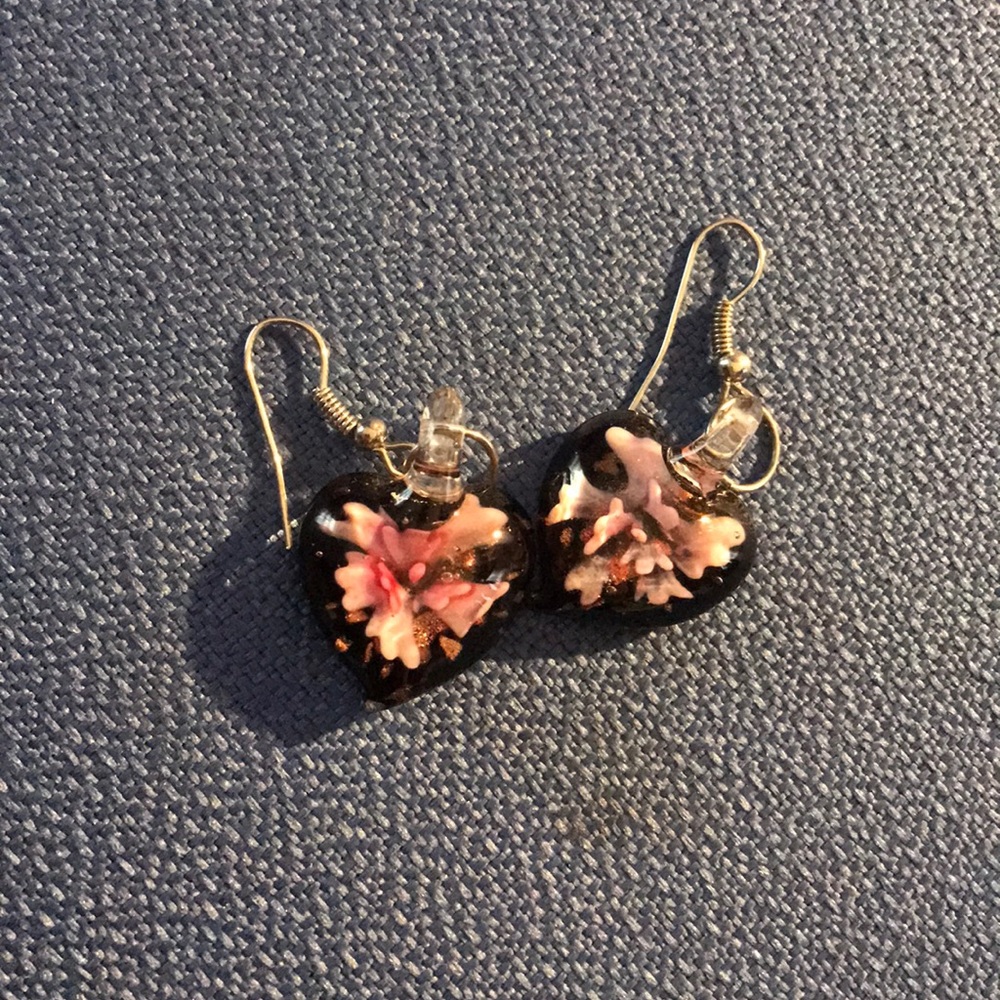 Glass earings